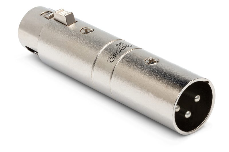 Hosa هوسا GLT-255 رافع أرضي، XLR3F إلى XLR3M - Image 1